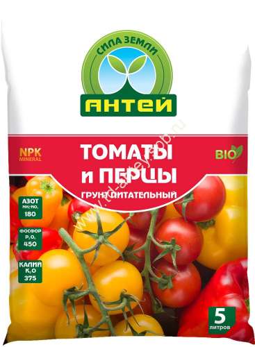 Грунт для томатов и перцев 5л ПАБ