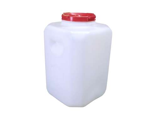 Канистра-бочка 50л прямоугольная пищевая м297