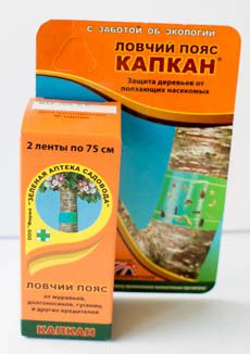 КАПКАН ЛОВЧИЙ ПОЯС 2 ленты Зел Аптека