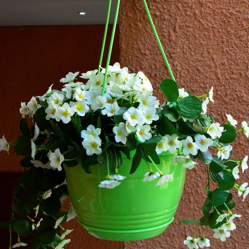 Кашпо подвесное Глория с поддоном 3,3л лаванда