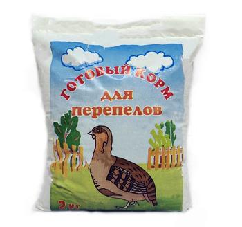Корм БОГАТЕЙ для перепелов 2кг