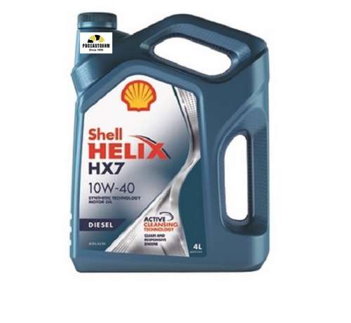 Масло моторное Shell Helix HX7 10W40 4л (п/синт)