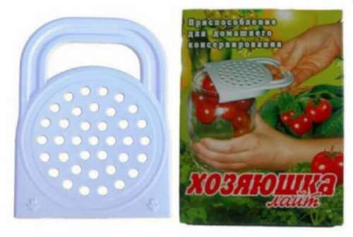 Приспособление для слива ХОЗЯЮШКА пластик 