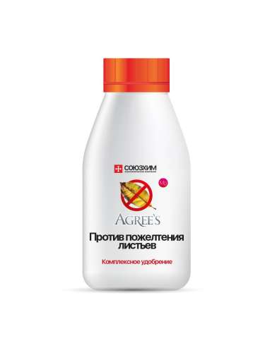 ПРОТИВ ПОЖЕЛТЕНИЯ ЛИСТЬЕВ Удоб Agrees