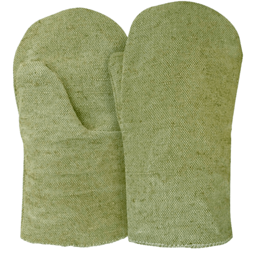 Рукавицы брезентовые рабочие, двойной наладонник