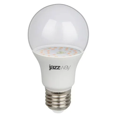 Лампа 75 9Вт груша Е27 А60 для растений JazzWay 5008946