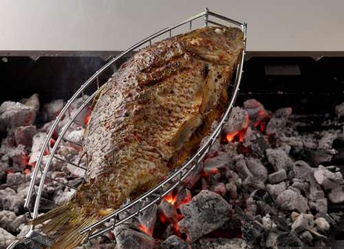 Решетка-гриль 61х40х30х2,5см хром. универс. "Твой пикник"