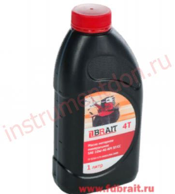 Масло BRAIT трансмиссионное API GL-4 SAE 80W90 1л. Ultra (светлое)