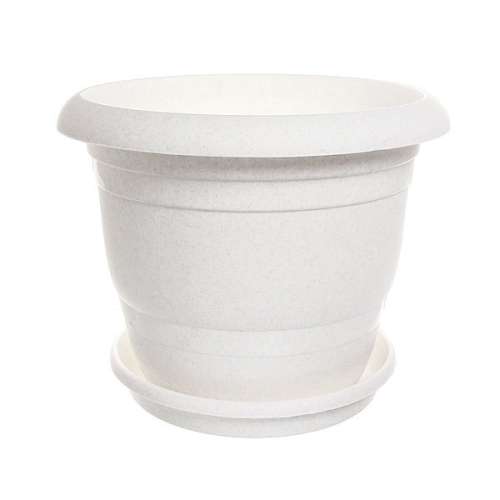 Горшок пласт ТОПРАК 13л мрамор