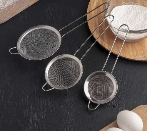 Сито набор с ручкой пласт. 3шт 