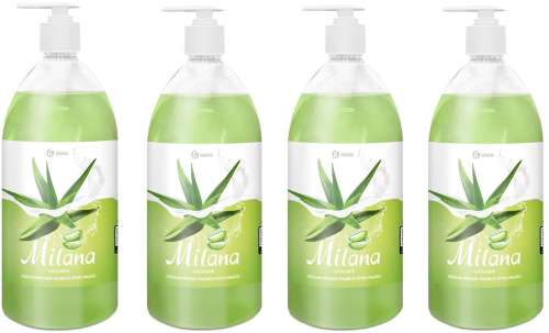 Крем-Мыло жидкое Stefa Алоэ Вера, с дозатором 1л