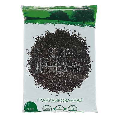 Зола древесная  гранул. 140гр