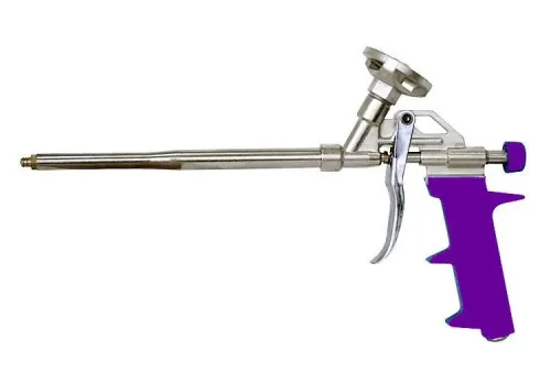 Пистолет для монтажной пены ПРОФ (фиолет/черн) Эверест 