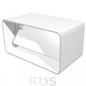 Соединитель плоский с обратным клапаном 60х120 Эковент 612СКПО 