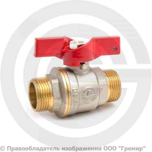 Кран шаровой (15) 3/4" Вн/Нр лат. рыч.