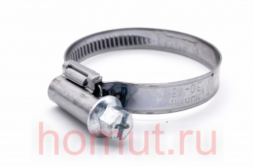 Хомут ОМАХ червячный MGF  32-50/9 W1