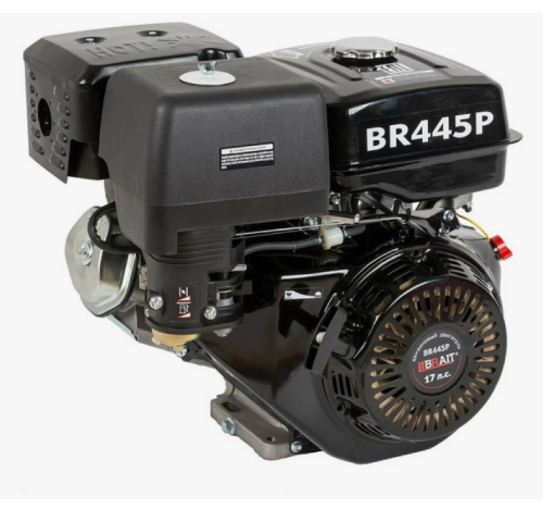 Двигатель BRAIT BR445P (17л.с., шкив 25мм, длина вала 71мм)
