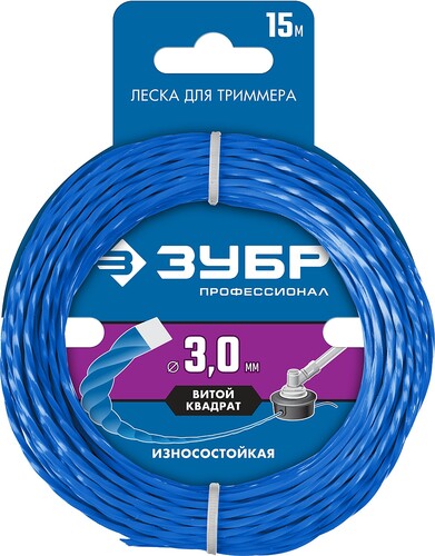 Леска 160 3.0ммх15м Витой квадрат 
