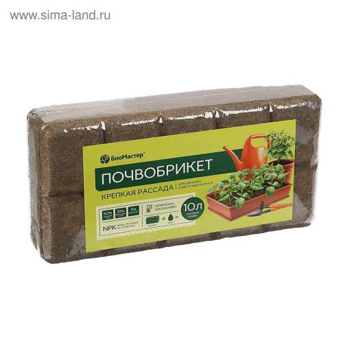 Почвобрикет Томат и перец 10л