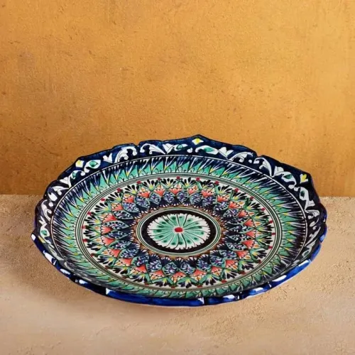 Ляган с рисунком фруктов 37см