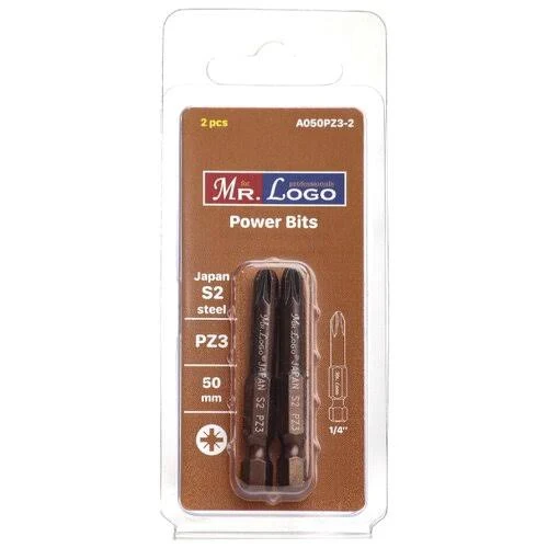 Бита 2 МР.Logo PH2-50 С ограничителем 